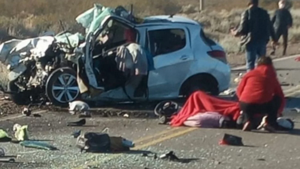 Jornada trágica: Tres muertos en choque cerca de Picún Leufú