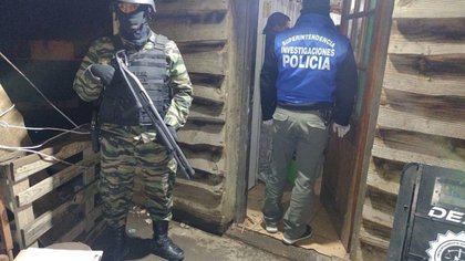 Policía narco en Aluminé: secuestraron 1 kilo de cocaína