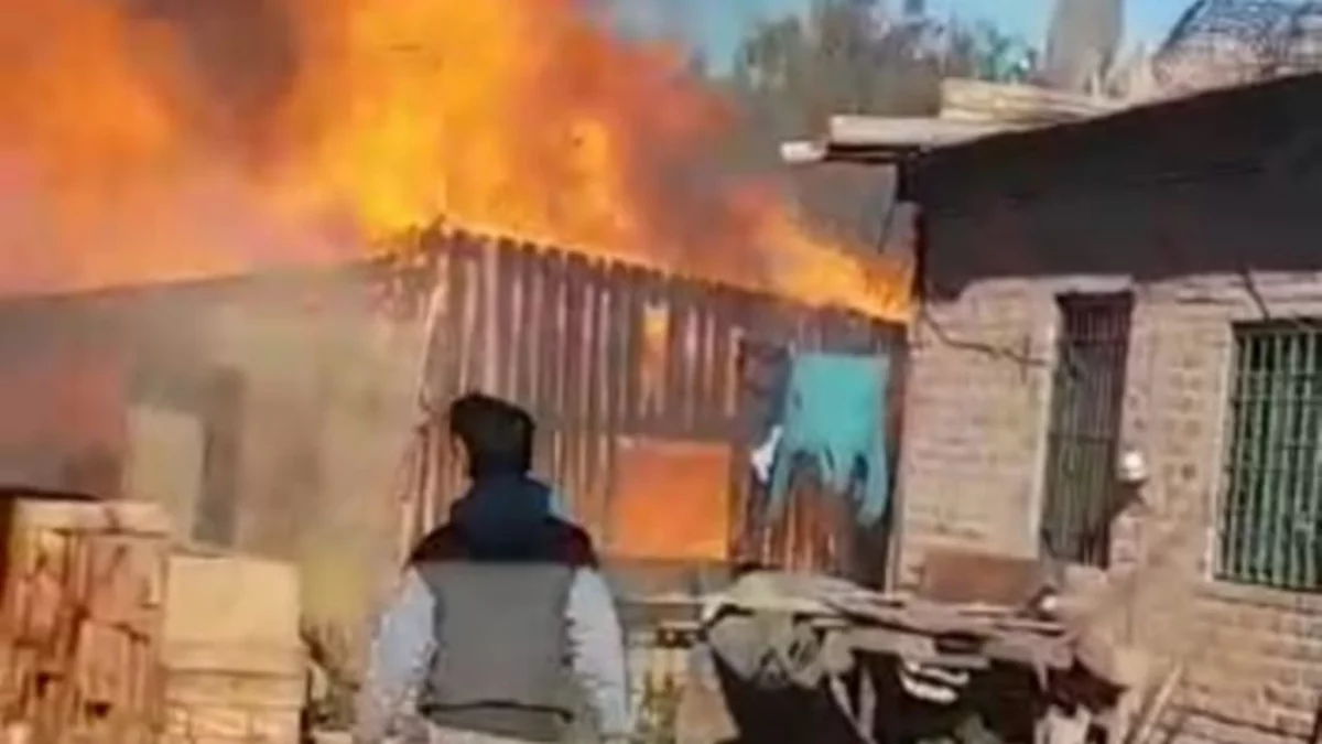 Incendio en la casilla: Murió un joven con discapacidad