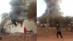 Los alumnos se habían ido una hora antes de la explosión
