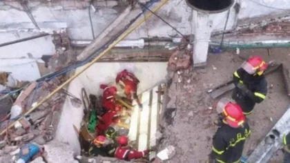 Explotó la caldera y se derrumbó la casa: un matrimonio atrapado