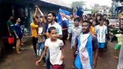 Se festejó hasta en Bangladesh