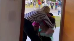 VIDEO: El emotivo reencuentro de Di María con su familia
