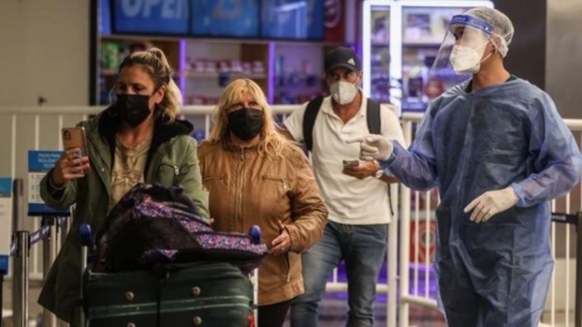 Alerta por un viajero con variante Delta que incumplió la cuarentena