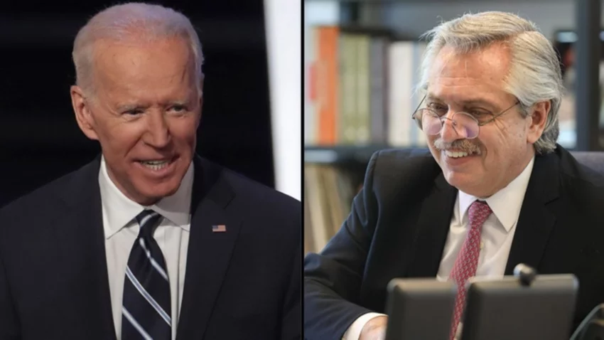 Alberto Fernández recibió una importante carta de Joe Biden