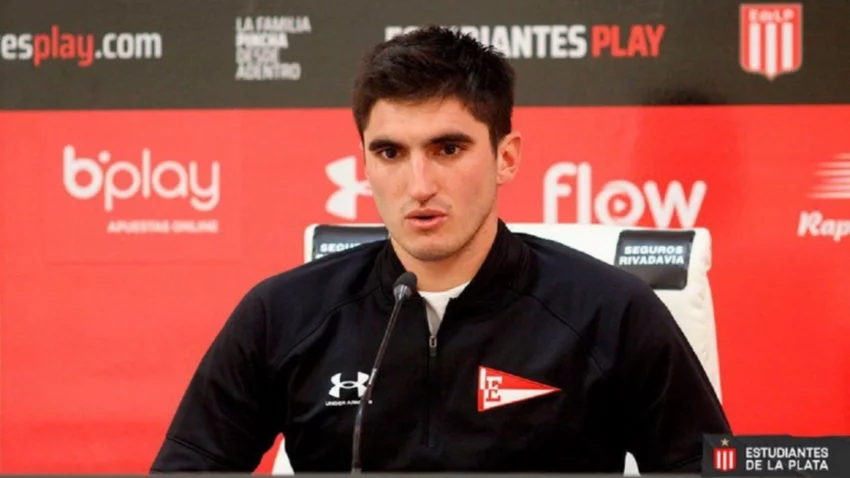 Del Prete fue presentado oficialmente en Estudiantes
