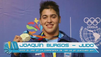 Joaquín Burgos se prepara para el Panamericano de Judo