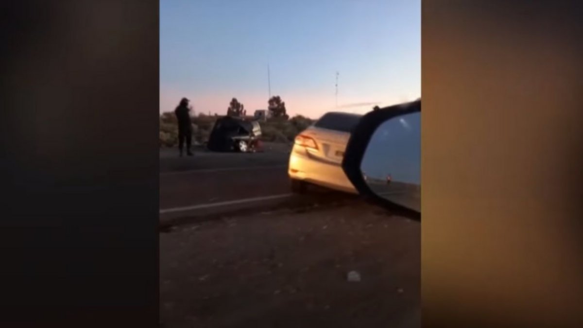 Choque frontal en Ruta 151: hay tres muertos