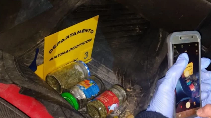 Llevaba "florecitas" a sus amigos para el oeste neuquino