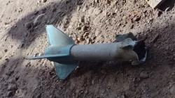 Le explotó una bomba antigranizo en la cara y está grave