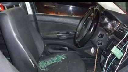 Otro robo a taxista; le dispararon y la bala le rozó la cabeza