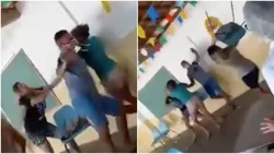 De novela: llevó a la amante a vacunar y estaba su esposa