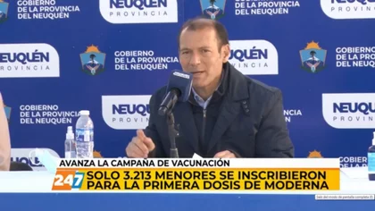 Pocos menores se inscribieron para vacunarse
