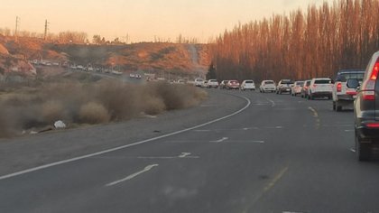 Un fuerte choque complicó el tránsito en Autovía Norte