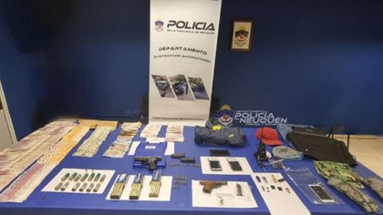 Allanamientos con 3 detenidos, armas y dinero secuestrados