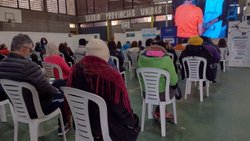 Este domingo aplicaron más de 4.600 dosis de Moderna