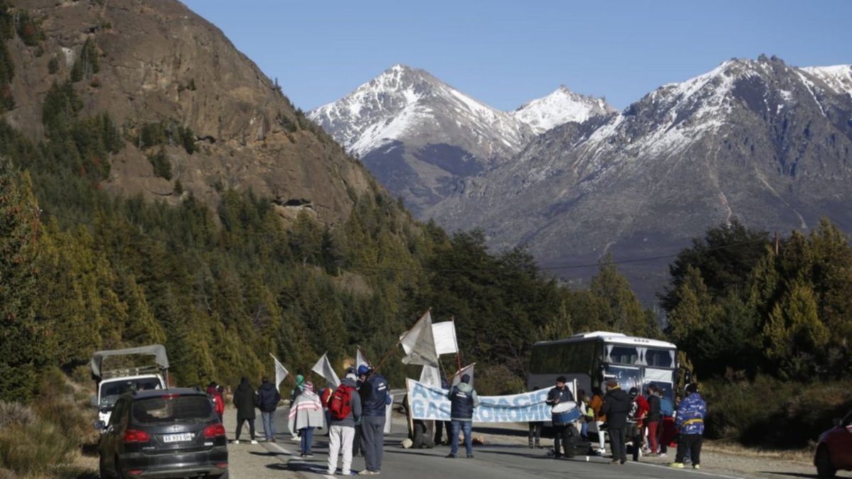 Otra vez, la ruta 40 cortada pese a las promesas de solución
