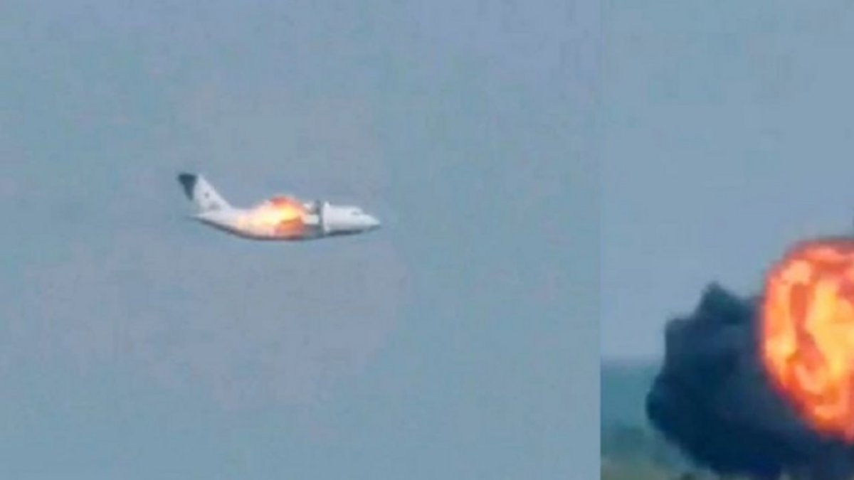 Video: Se estrelló un avión militar; se activó operativo rescate