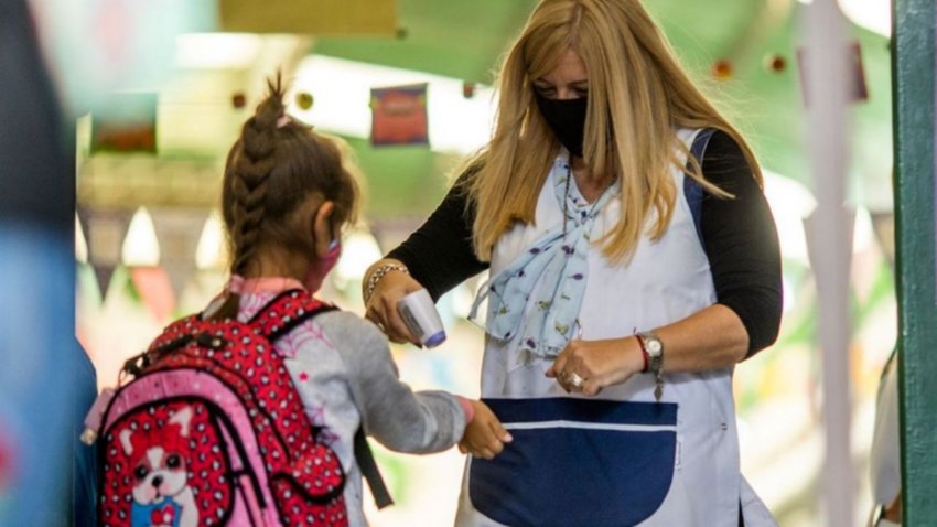 Menos del 50% de las escuelas volvieron a la presencialidad
