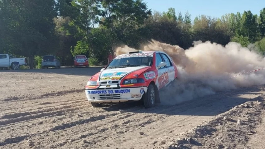 El rally neuquino pone tercera en Piedra del Aguila