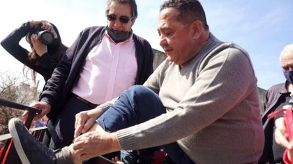 D'Elía quedó en libertad e hizo un show a su medida