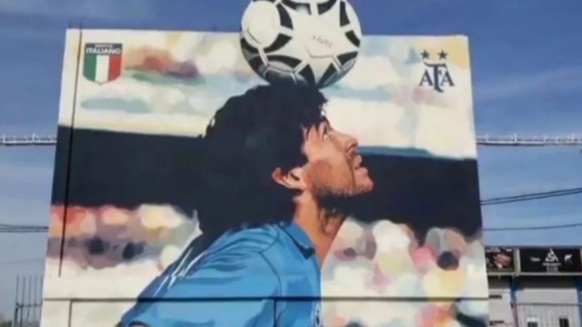 Inauguran un nuevo mural de Diego