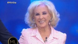 Volvió Mirtha a la televisión y elogió a Pampita