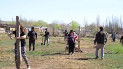 Desalojaron pacíficamente la chacra tomada en Allen
