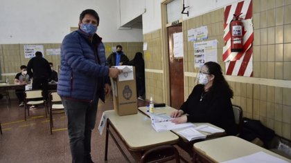 Votó Gaido: "En época de pandemia estamos creciendo"