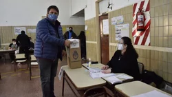 Votó Gaido: "En época de pandemia estamos creciendo"