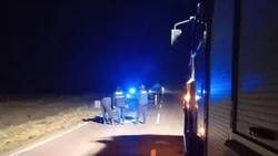 Se durmió al volante al salir de la escuela y chocó un camión