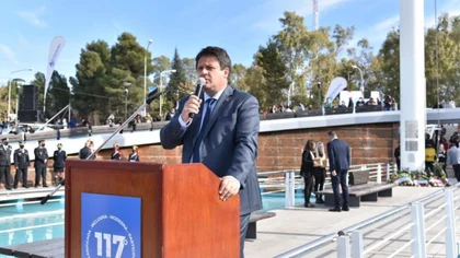 Destacando el "Plan Capital" Gaido encabezó los festejos