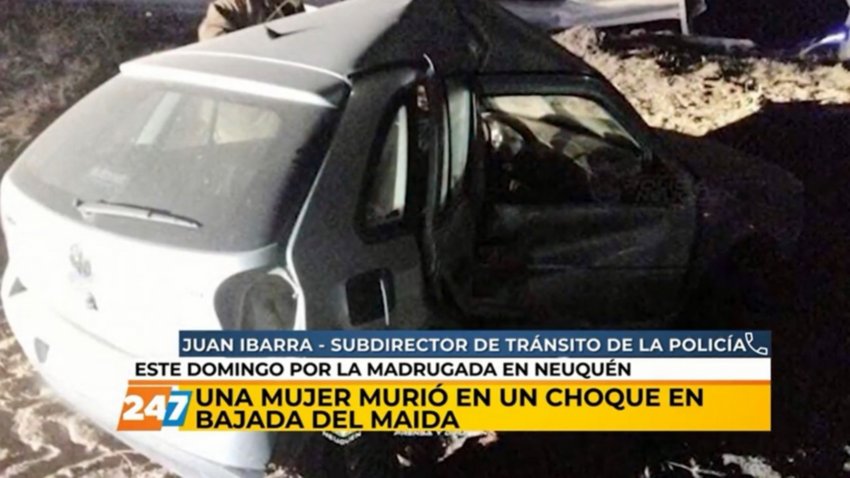 Murió una mujer y un hombre está grave tras despistar su auto