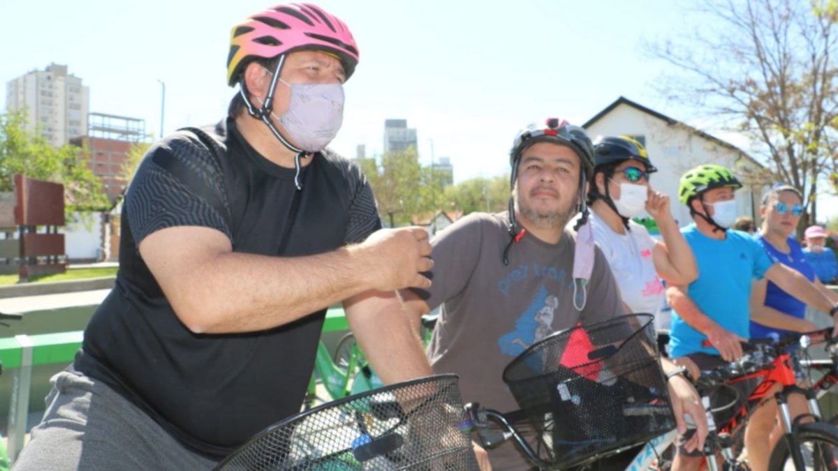 Gaido relanzó el uso gratuito de bicicletas en la capital