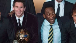 El Rey Pelé se rindió a los pies de Messi