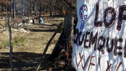 Tras el desalojo, tomaron un destacamento en El Bolsón