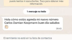 Estafas: Por WhatsApp se hacen pasar por el intendente Koopmann