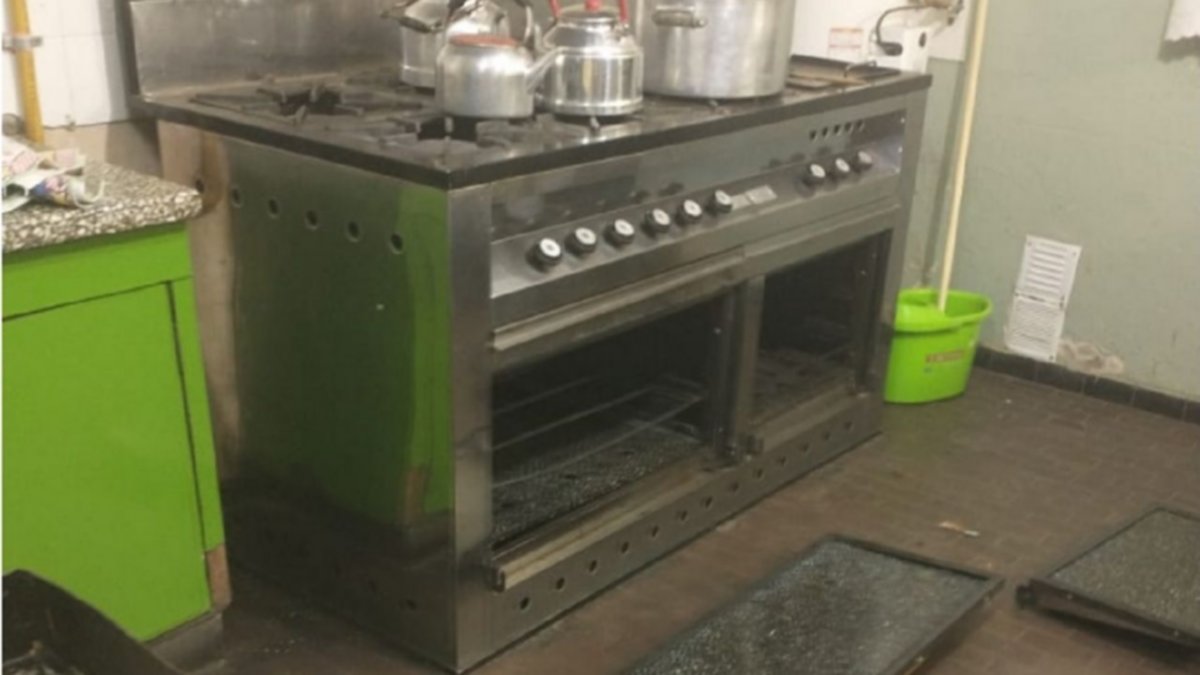 Explotó la cocina de una escuela albergue