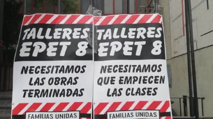 A la espera de soluciones, la EPET 8 sigue en la calle