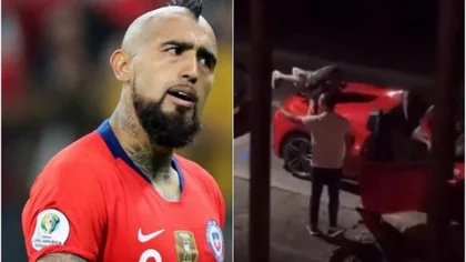 Apareció un video del chileno Vidal totalmente borracho
