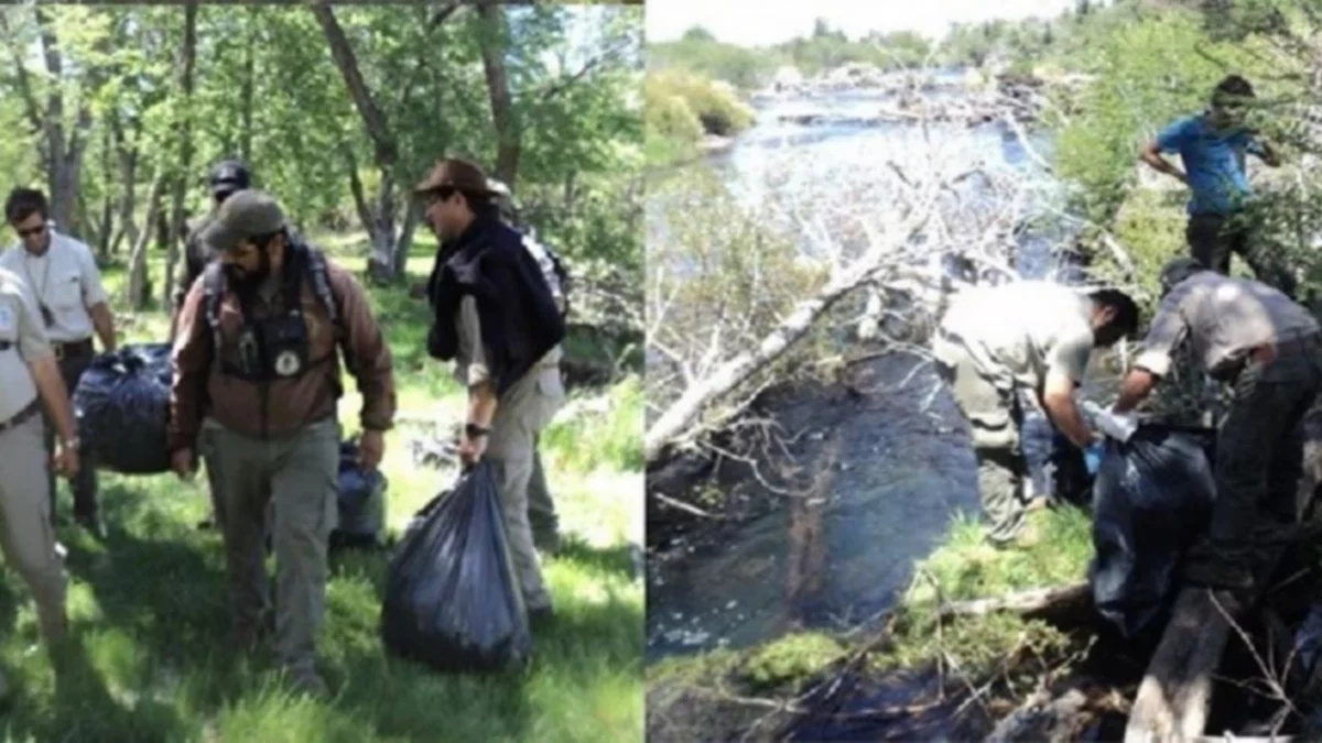 Fuerte sanción a una empresa que tiró basura al río Malleo