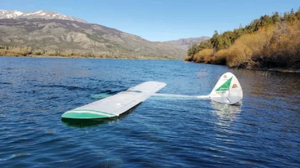 Milagro en Chubut: cayeron al lago y salieron ilesos