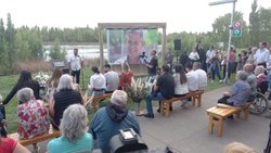 Emotivo homenaje a "Pechi" Quiroga en el Paseo de la Costa