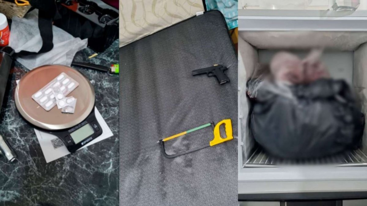 Hallaron un cadáver descuartizado dentro de un freezer