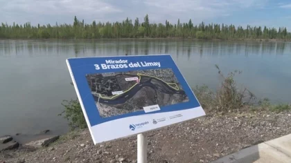 Neuquén sumó 3 kilómetros de paseo costero en el Limay