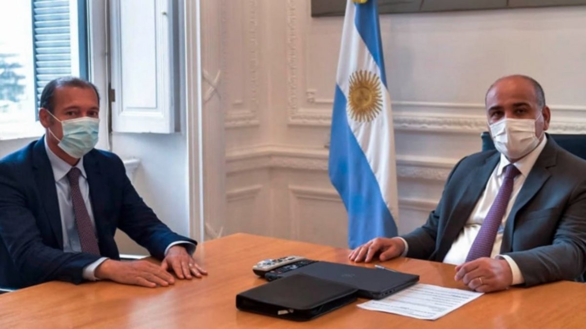 Gutiérrez en Buenos Aires, se reunió con Manzur y Lammens