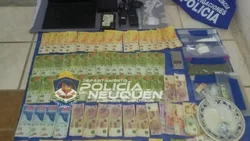 Buscaban cosas robadas y dieron con un kiosquito narco