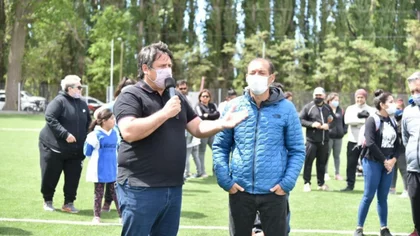 Se inauguró un nuevo espacio deportivo en barrio Confluencia