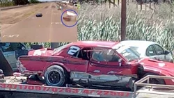 VIDEO: Espeluznante accidente en el TC Cuyano