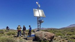 Nueva estación de monitoreo volcánico en Neuquén